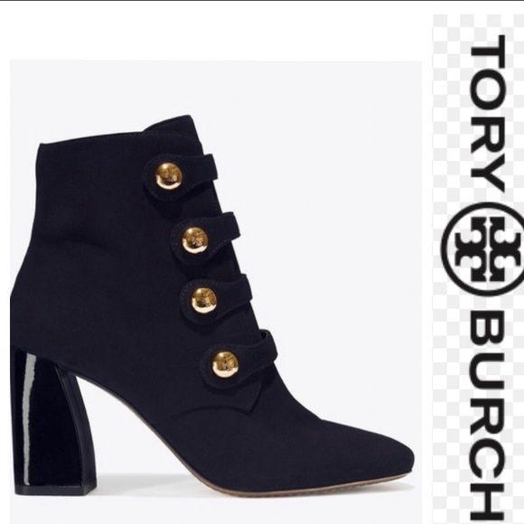 Tory Burch Shoes - Tory Burch Woman’s Marisa Black Wool Bootie